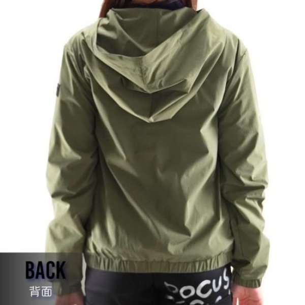 画像9: ゴルフウェア ドゥーカス ウィンドジャケット カーキ/オフホワイト/ネイビー 2025年 秋冬新作 レディース (9)