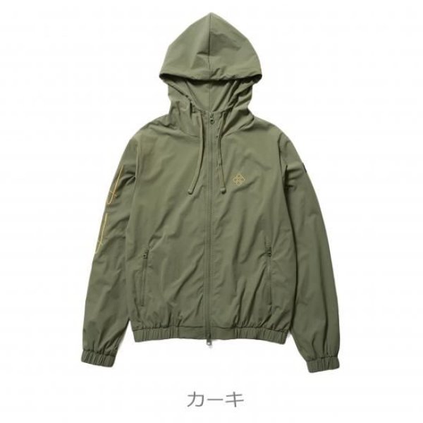 画像3: ゴルフウェア ドゥーカス ウィンドジャケット カーキ/オフホワイト/ネイビー 2025年 秋冬新作 レディース (3)