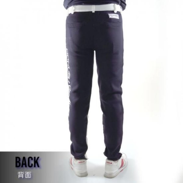 画像7: ゴルフウェア ドゥーカス DD ボリューム パンツ オフホワイト/ネイビー 2025年 秋冬新作 メンズ (7)