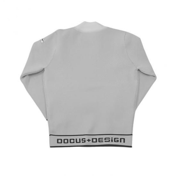 画像8: ゴルフウェア ドゥーカス DD モック セーター ホワイト/ブラック/ネイビー 2025年 秋冬新作 メンズ (8)