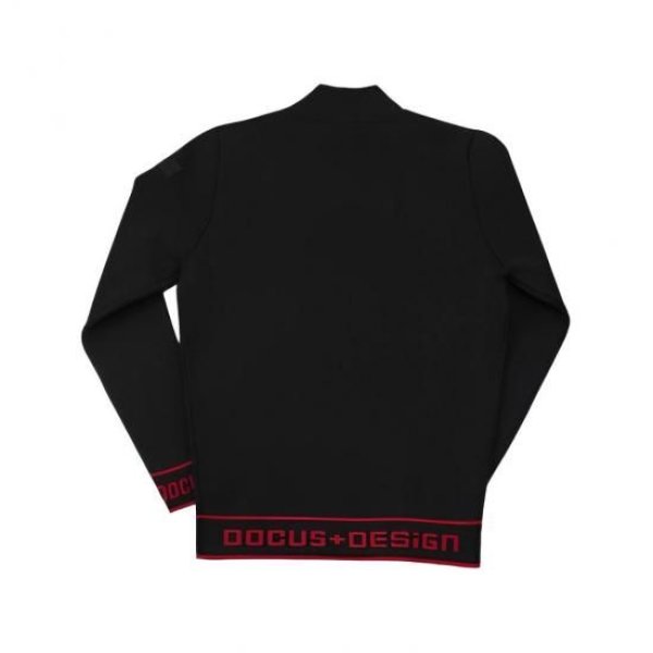 画像11: ゴルフウェア ドゥーカス DD モック セーター ホワイト/ブラック/ネイビー 2025年 秋冬新作 メンズ (11)