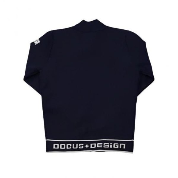 画像10: ゴルフウェア ドゥーカス DD モック セーター ホワイト/ブラック/ネイビー 2025年 秋冬新作 メンズ (10)