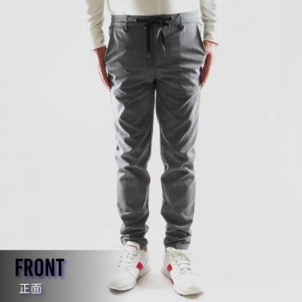 画像8: ゴルフウェア ドゥーカス ジェット セッター テーパード パンツ グレー/ネイビー 2025年 秋冬新作 メンズ (8)