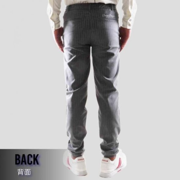 画像9: ゴルフウェア ドゥーカス ジェット セッター テーパード パンツ グレー/ネイビー 2025年 秋冬新作 メンズ (9)