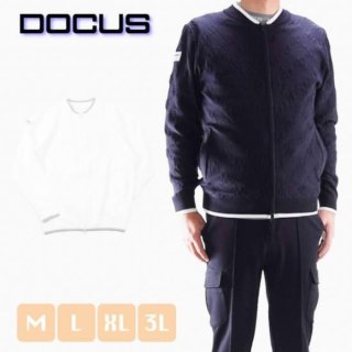 春にぴったりDOCUS.ゴルフジャケット ドゥーカス定価30,000over格安 アパレル＞ウェア ドゥーカス サマー ニット ジャケット 長袖 ゴルフ