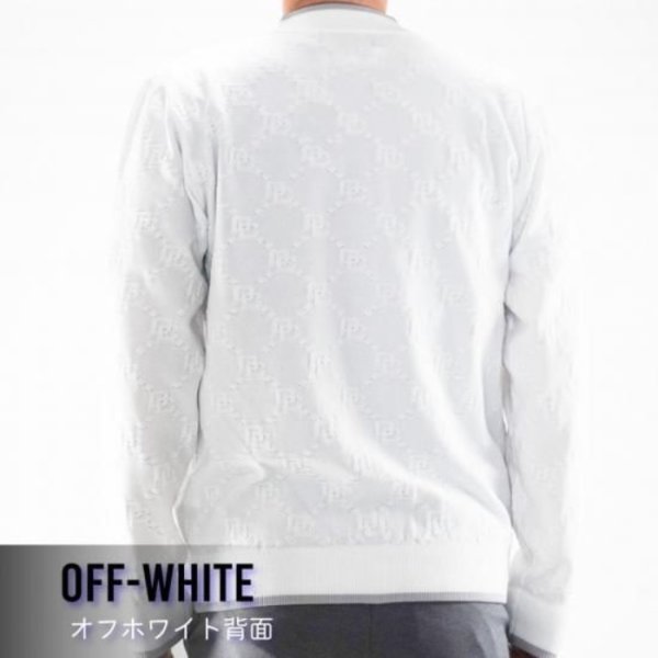 画像6: ドゥーカス サマー ニット ジャケット 長袖 ゴルフウェア メンズ 春夏 【2026年春夏新作】 (6)