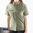 画像2: ドゥーカス ミリタリー シャツ ゴルフウェア レディース 春夏 【2026年春夏新作】 (2)