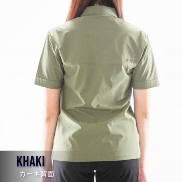 画像3: ドゥーカス ミリタリー シャツ ゴルフウェア レディース 春夏 【2026年春夏新作】 (3)