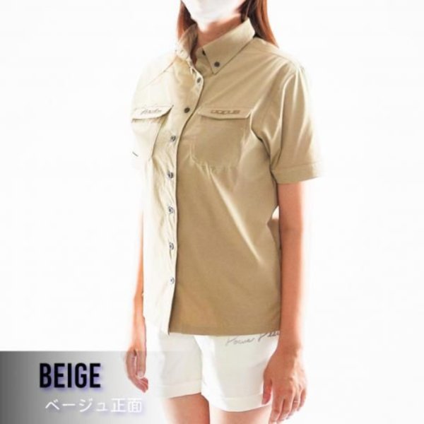 画像8: ドゥーカス ミリタリー シャツ ゴルフウェア レディース 春夏 【2026年春夏新作】 (8)