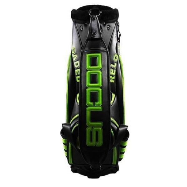 画像4: ドゥーカス キャディバッグ DCC768 ブラックグリーン RELOADED 25 TOUR 10 10インチ 4.5kg (4)