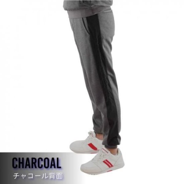 画像11: ゴルフウェア ドゥーカス サイドラインパンツ チャコール/ネイビー 2025年 秋冬新作 メンズ (11)