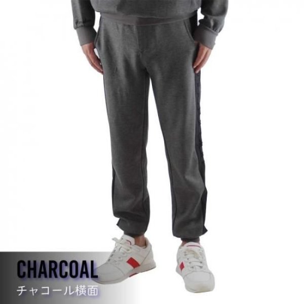 画像9: ゴルフウェア ドゥーカス サイドラインパンツ チャコール/ネイビー 2025年 秋冬新作 メンズ (9)