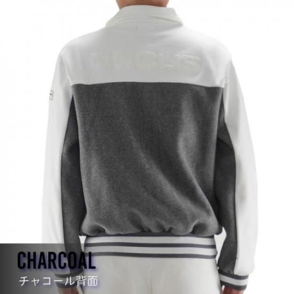 画像9: ゴルフウェア ドゥーカス グラウンド コート ジャケット ブラック/チャコール/グレー 2025年 秋冬新作 メンズ (9)
