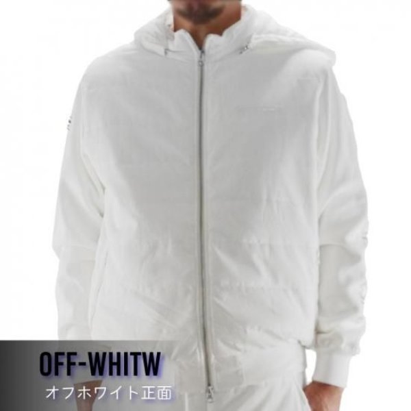 画像6: ゴルフウェア ドゥーカス ホットパディングフーディー オフホワイト/ネイビー/ブラック 2025年 秋冬新作 メンズ (6)