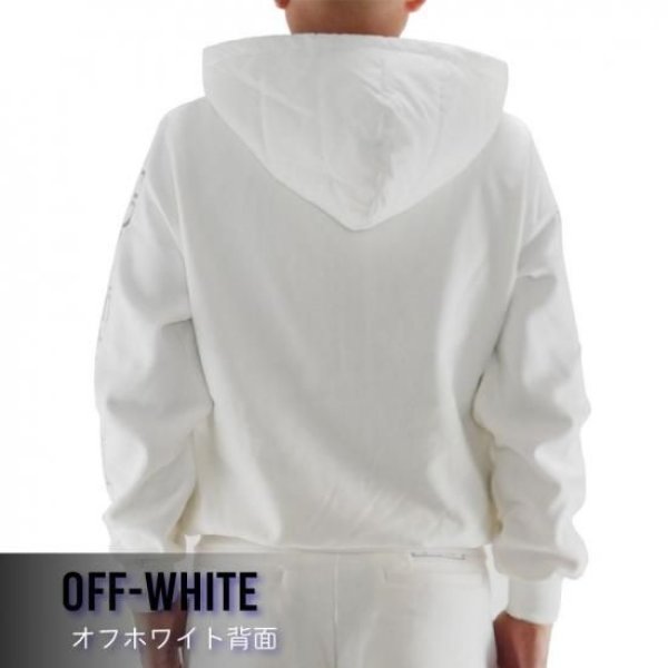 画像7: ゴルフウェア ドゥーカス ホットパディングフーディー オフホワイト/ネイビー/ブラック 2025年 秋冬新作 メンズ (7)