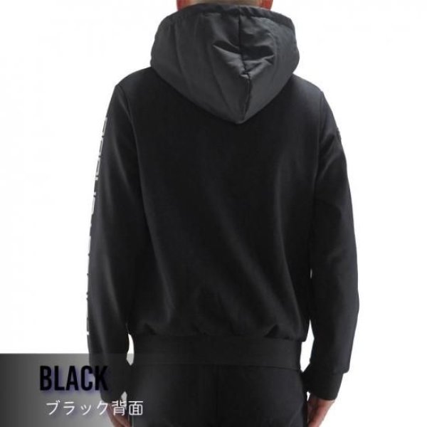 画像10: ゴルフウェア ドゥーカス ホットパディングフーディー オフホワイト/ネイビー/ブラック 2025年 秋冬新作 メンズ (10)