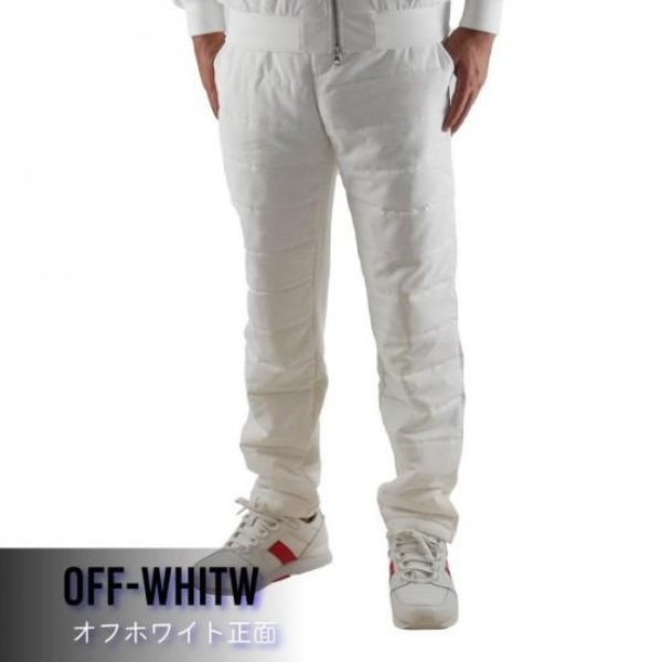 画像6: ゴルフウェア ドゥーカス ホットパディングパンツ オフホワイト/ネイビー/ブラック 2025年 秋冬新作 メンズ (6)