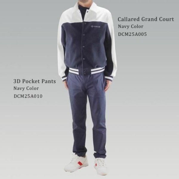 画像11: ゴルフウェア ドゥーカス スリーディーポケットパンツ ベージュ/ネイビー/ブラック 2025年 秋冬新作 メンズ (11)