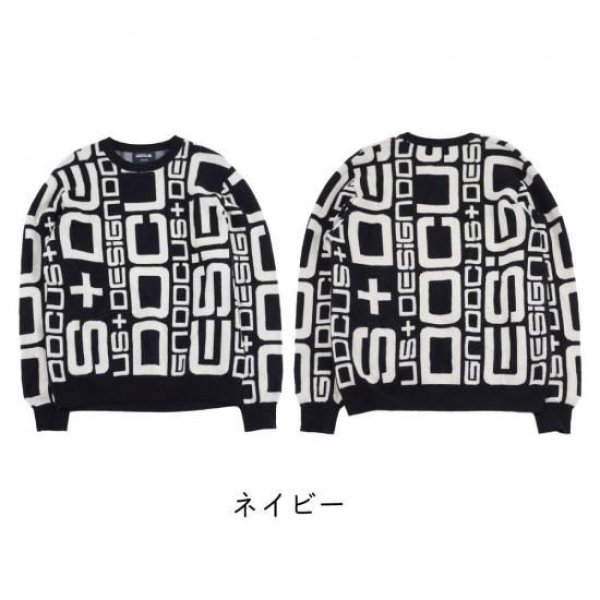 画像2: ゴルフウェア ドゥーカス DG カシミアセーター オフホワイト/ブラック 2025年 秋冬新作 メンズ レディース ユニセックス (2)