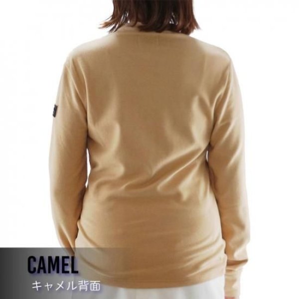 画像11: ゴルフウェア ドゥーカス アド モックネック ブラック/ネイビー/キャメル 2025年 秋冬新作 レディース (11)