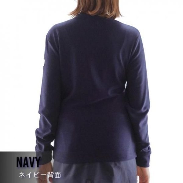 画像7: ゴルフウェア ドゥーカス アド モックネック ブラック/ネイビー/キャメル 2025年 秋冬新作 レディース (7)