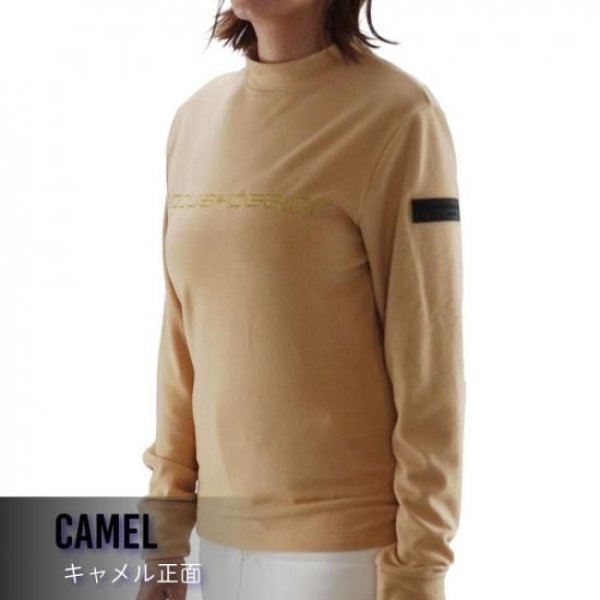 画像10: ゴルフウェア ドゥーカス アド モックネック ブラック/ネイビー/キャメル 2025年 秋冬新作 レディース (10)