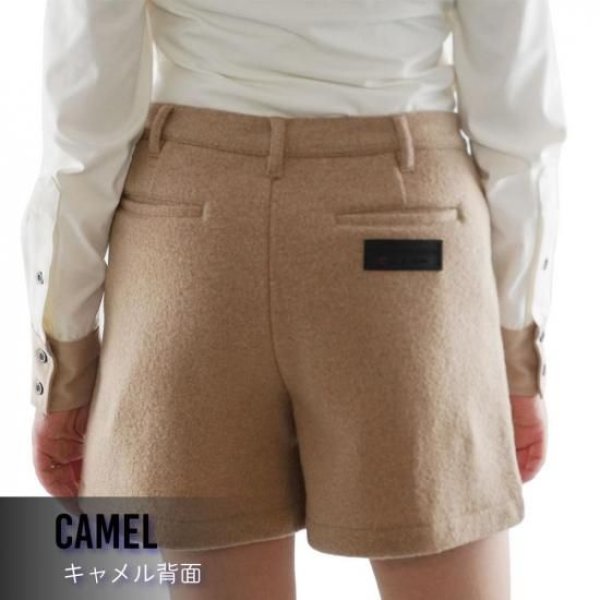 画像11: ゴルフウェア ドゥーカス ショートパンツ オフホワイト/ネイビー/キャメル 2025年 秋冬新作 レディース (11)