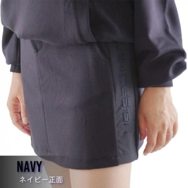 画像7: ゴルフウェア ドゥーカス スカート チャコール/ネイビー 2025年 秋冬新作 レディース (7)