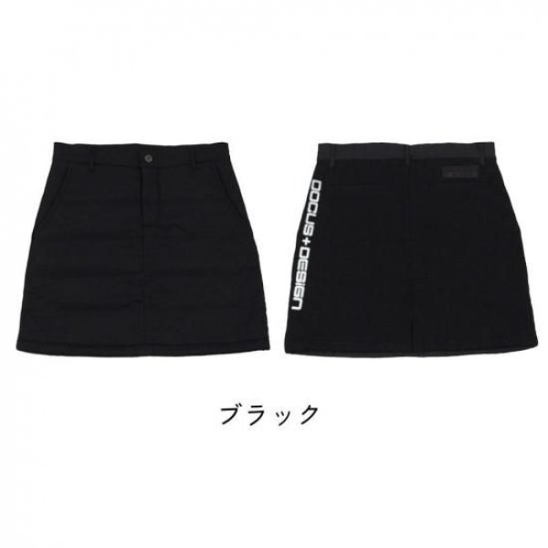 画像2: ゴルフウェア ドゥーカス ホットパッド スカート オフホワイト/ネイビー/ブラック 2025年 秋冬新作 レディース (2)