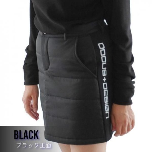 画像10: ゴルフウェア ドゥーカス ホットパッド スカート オフホワイト/ネイビー/ブラック 2025年 秋冬新作 レディース (10)