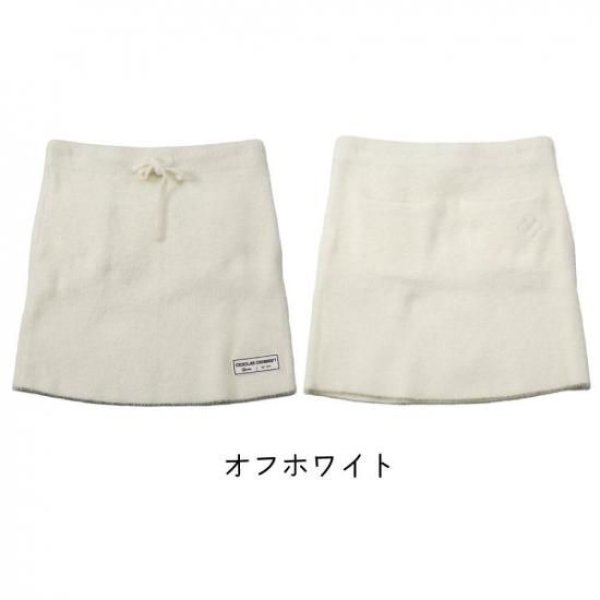 画像2: ゴルフウェア ドゥーカス フワフワスカート オフホワイト/ネイビー 2025年 秋冬新作 レディース (2)