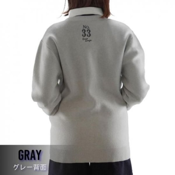 画像12: ゴルフウェア ドゥーカス DH カーディガン グレー/ネイビー/ベージュ/ブラック 2025年 秋冬新作 レディース (12)