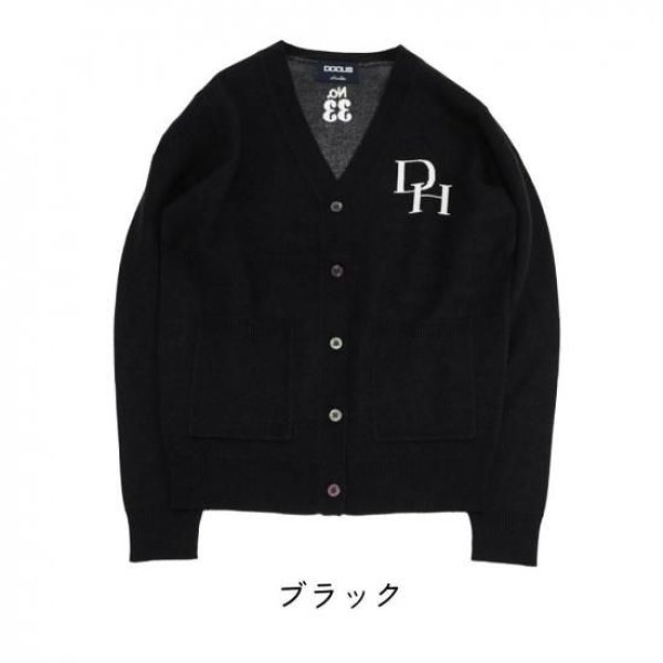 画像5: ゴルフウェア ドゥーカス DH カーディガン グレー/ネイビー/ベージュ/ブラック 2025年 秋冬新作 レディース (5)