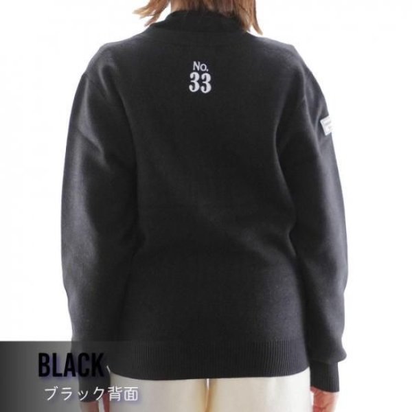 画像8: ゴルフウェア ドゥーカス DH カーディガン グレー/ネイビー/ベージュ/ブラック 2025年 秋冬新作 レディース (8)