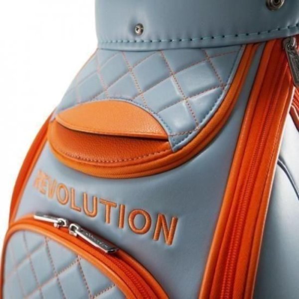 画像10: ドゥーカス キャディバッグ ソーダオレンジ DCC770 TOUR NINE.FIVE 9.5インチ (10)