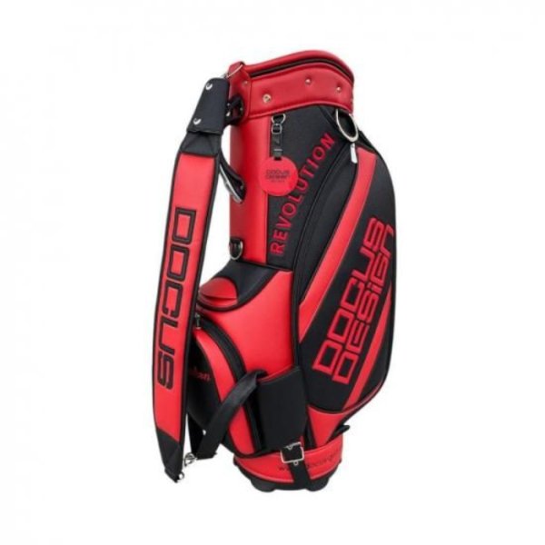 画像3: ドゥーカス キャディバッグ ブラックレッド DCC770 TOUR NINE.FIVE 9.5インチ (3)