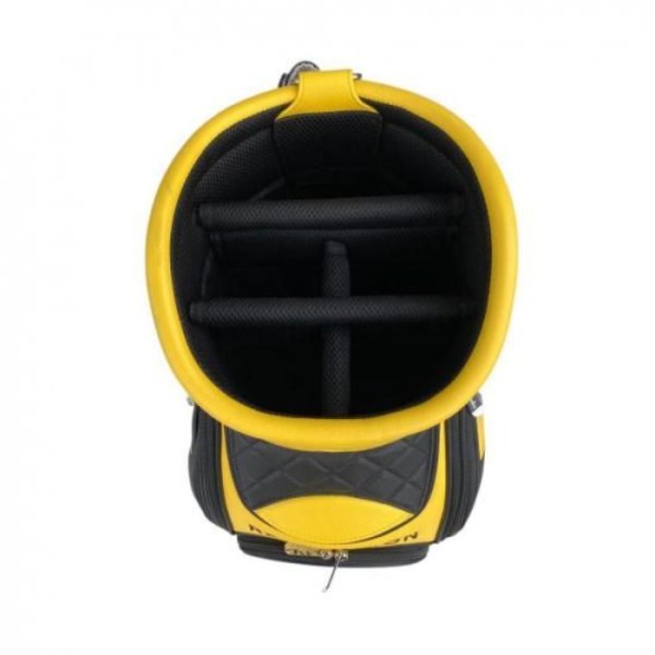 画像5: ドゥーカス キャディバッグ ブラックイエロー DCC770 TOUR NINE.FIVE 9.5インチ (5)