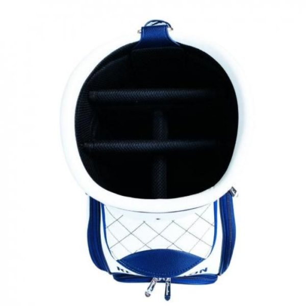 画像5: ドゥーカス キャディバッグ ホワイトネイビー DCC770 TOUR NINE.FIVE 9.5インチ (5)