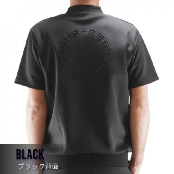 画像4: ドゥーカス EST モックシャツ 半袖 ゴルフウェア メンズ レディース ユニセックス 春夏 【2026年春夏新作】 (4)