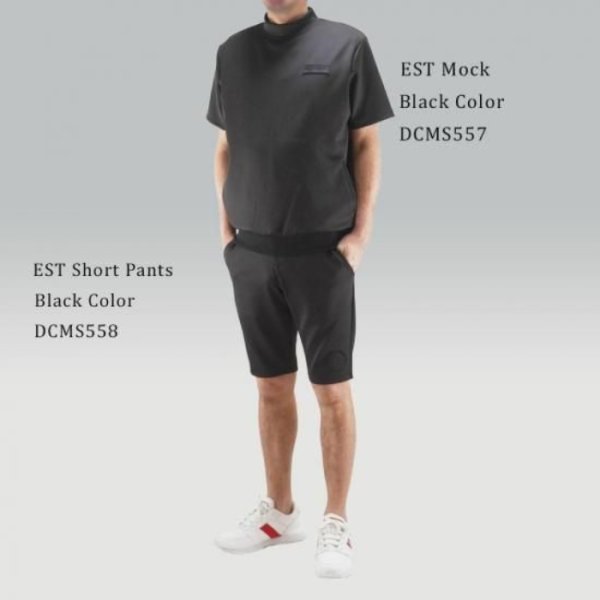 画像5: ドゥーカス EST モックシャツ 半袖 ゴルフウェア メンズ レディース ユニセックス 春夏 【2026年春夏新作】 (5)