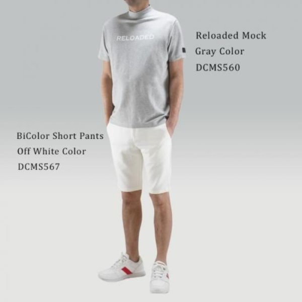 画像14: ドゥーカス リローデッド モックシャツ 半袖 ゴルフウェア メンズ 春夏 【2026年春夏新作】 (14)