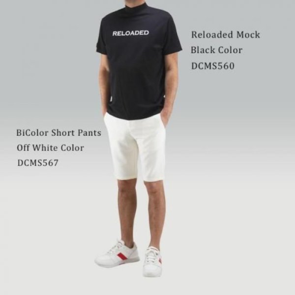 画像9: ドゥーカス リローデッド モックシャツ 半袖 ゴルフウェア メンズ 春夏 【2026年春夏新作】 (9)