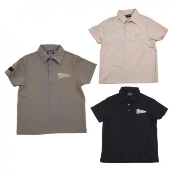 画像2: ドゥーカス フラッグ ポロ シャツ ゴルフウェア レディース 半袖 春夏 【2026年春夏新作】 (2)