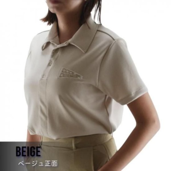 画像3: ドゥーカス フラッグ ポロ シャツ ゴルフウェア レディース 半袖 春夏 【2026年春夏新作】 (3)