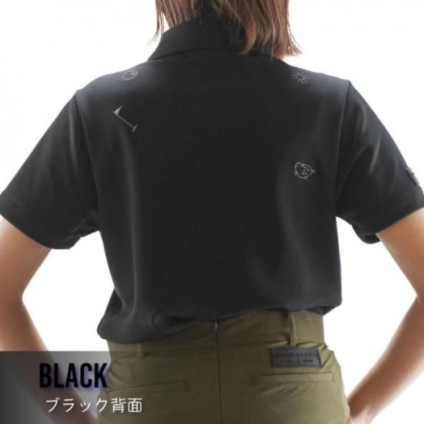 画像8: ドゥーカス フラッグ ポロ シャツ ゴルフウェア レディース 半袖 春夏 【2026年春夏新作】 (8)