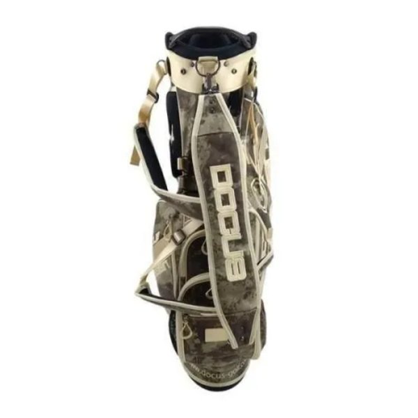 画像6: ドゥーカス スタンド キャディバッグ カモ DCC772 C7Y Stand CAMO 8.5インチ メンズ レディース 軽量 迷彩 ベージュ (6)