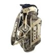 画像2: ドゥーカス スタンド キャディバッグ カモ DCC772 C7Y Stand CAMO 8.5インチ メンズ レディース 軽量 迷彩 ベージュ (2)
