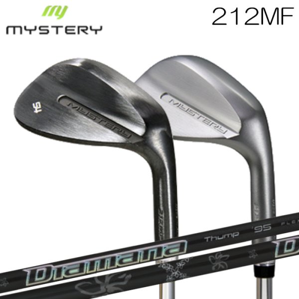 画像1: MISTERY 212MF WEDGE × 三菱ケミカル Diamana Thump Wedge (1)