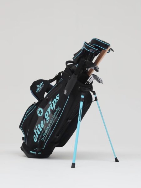 画像2: エリートグリップ キャディバッグ 9.5インチ Dタイプ 2026 カーキ/ベージュ/ブラック (2)