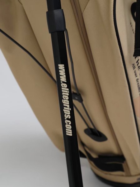 画像7: エリートグリップ キャディバッグ 9.5インチ Dタイプ 2026 カーキ/ベージュ/ブラック (7)